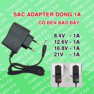 Sạc 2S, 3s, 4s, 5s 1A, chuyên sạc pin Li-ion , có đèn báo đầy.Loại tốt không nóng