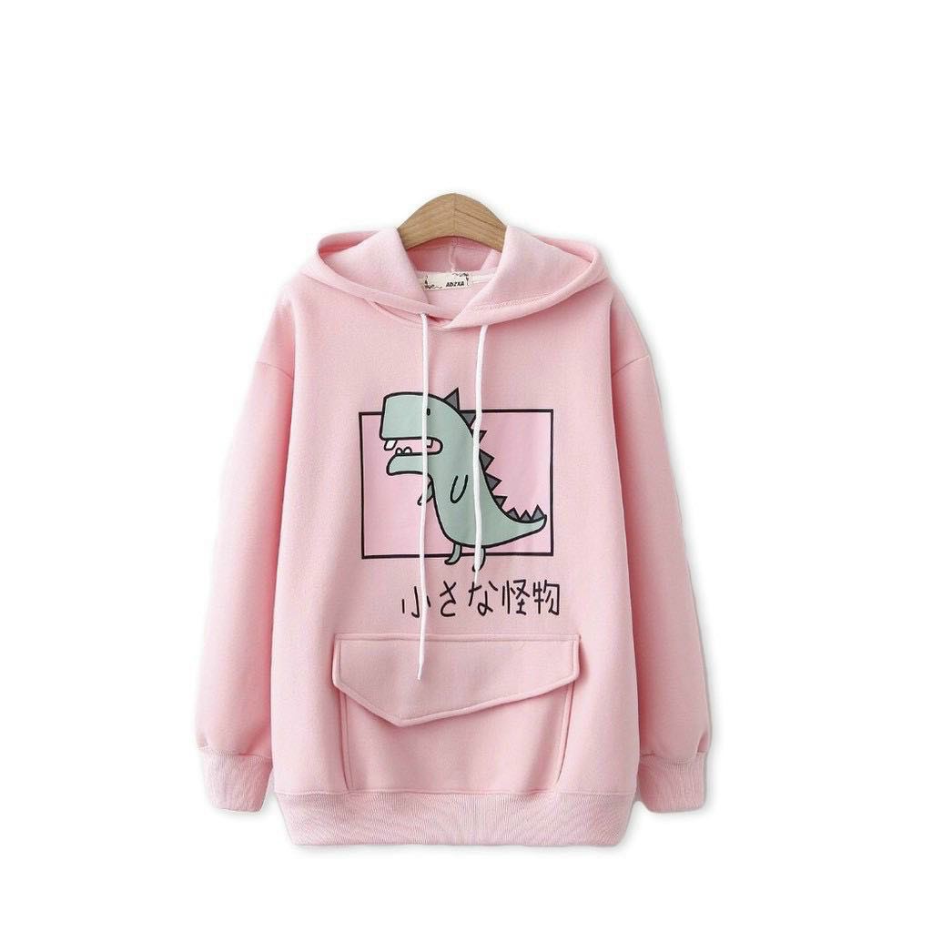 Áo Khoác hoodie khủng lung cute ❤️ Áo khoác unisex ❤️ Áo khoác cho cặp đôi Thun nỉ form 70kg đổ lại hàng siêu hót ms20