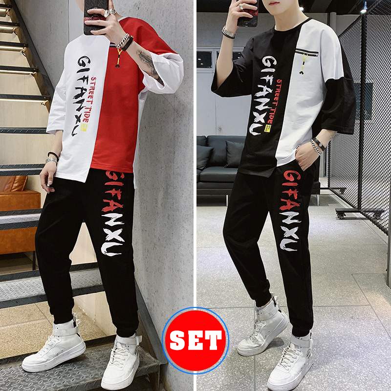 Bộ Đồ Hè Thời Trang In Họa Tiết GIFANXU Cá Tính Zenkonam MEN QA 112