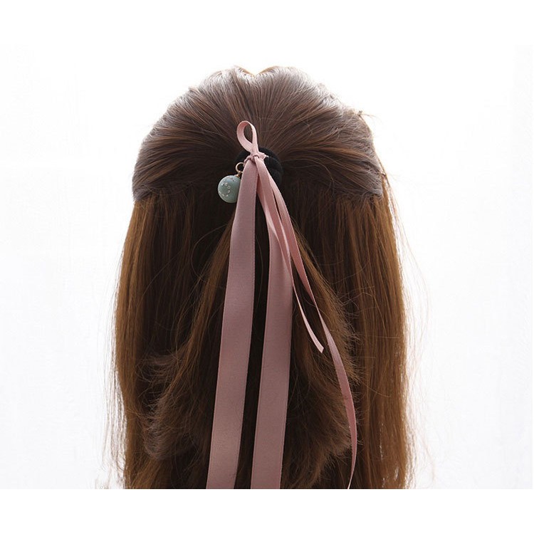 Buộc tóc hoa rơi Hàn quốc cột tóc tiểu thư cổ trang dễ thương thiết kế sáng tạo