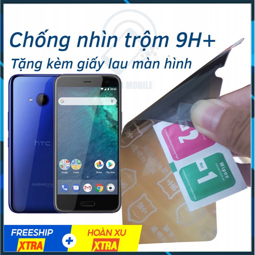 Dán chống nhìn trộm HTC U11 Life - Dán Cường lực dẻo nano