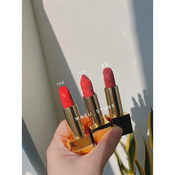 son lì burberry vỏ vàng