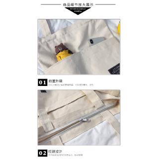 Túi Canvas Nữ 2020 Harajuku