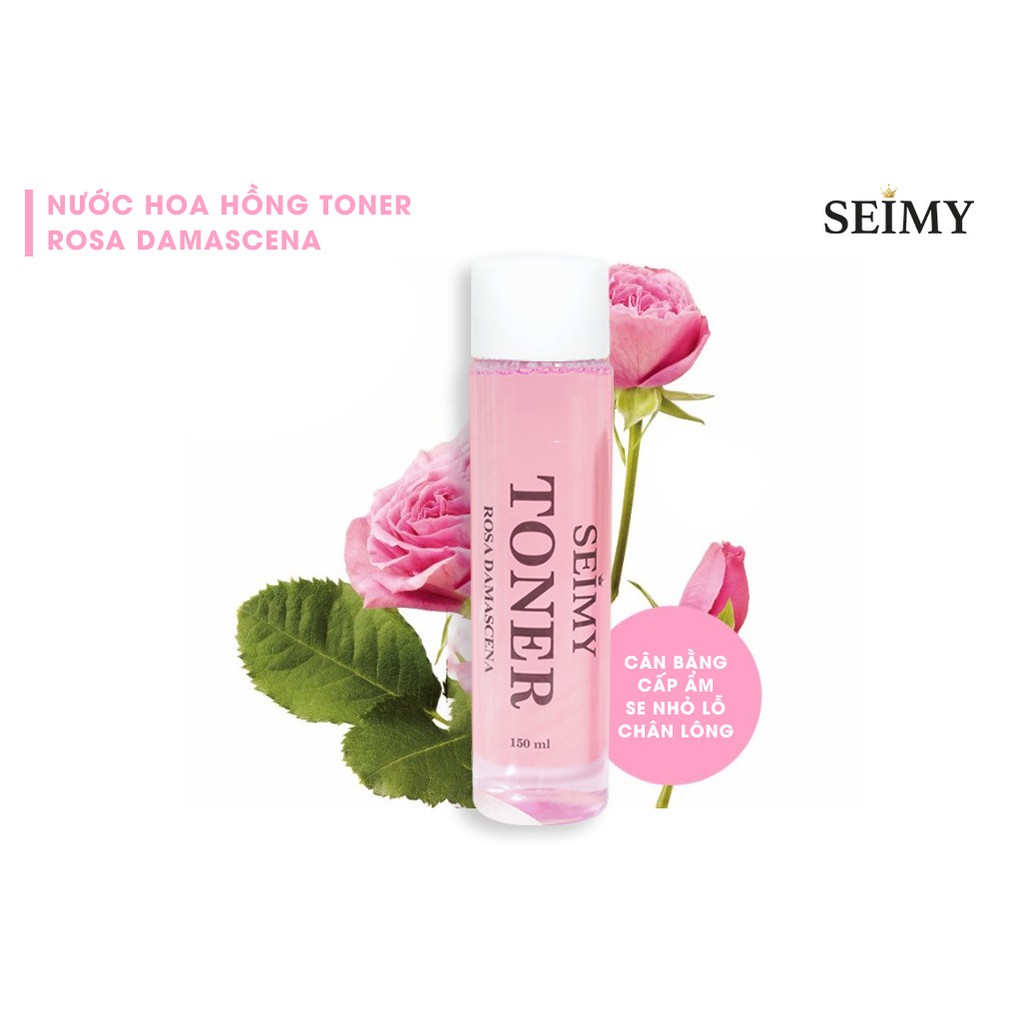 Nước hoa hồng toner SEIMY - Toner Rosa Damascena