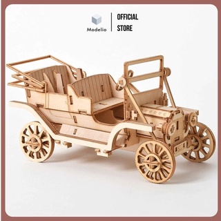 Mô hình lắp ráp bằng gỗ 3D DIY phương tiện giao thông