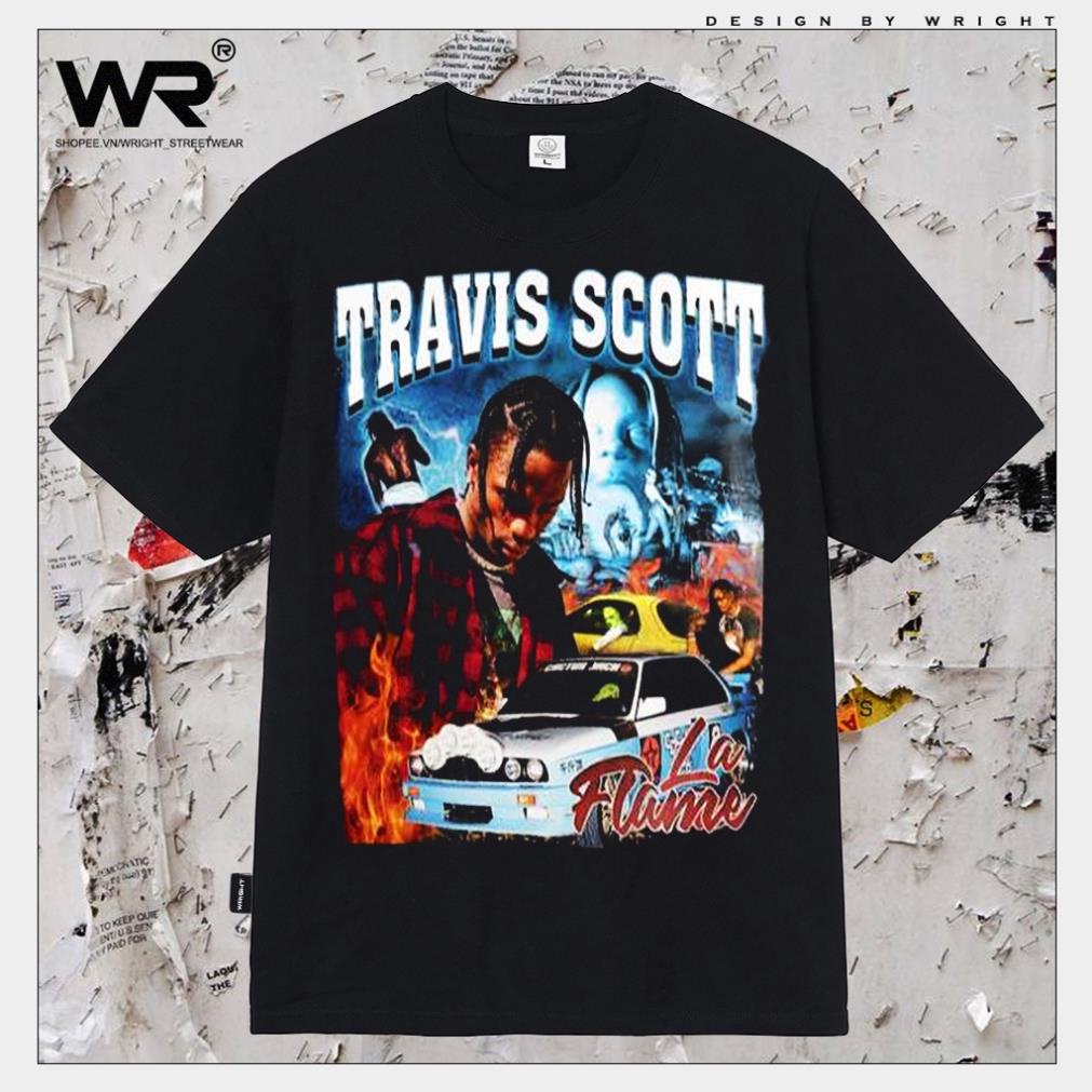 BestÁo thun Travis Scott HipHop Rap Tour wright phong cách vintage streetwear tay ngắn rap hiphop !