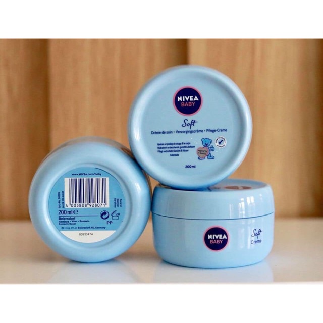 Hàng Đức Kem dưỡng da Nivea Baby solf creme