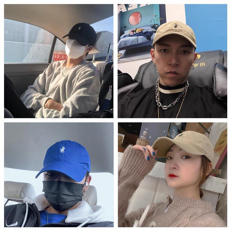 Nón Lưỡi Trai Paul polo Mềm Mại Viền Cong Màu Nâu Nhạt Phong Cách Hàn Quốc Thời Trang Cho Nam Và Nữ