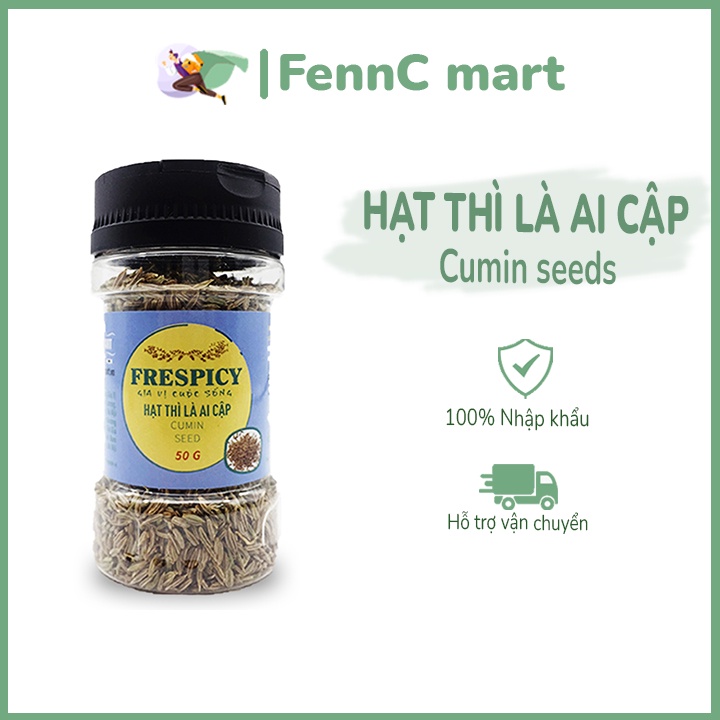 Hạt Thì Là Ai Cập 🍀FREESHIP🍀 Cumin Seed 50G, lá thơm gia vị, hàng nhập khẩu