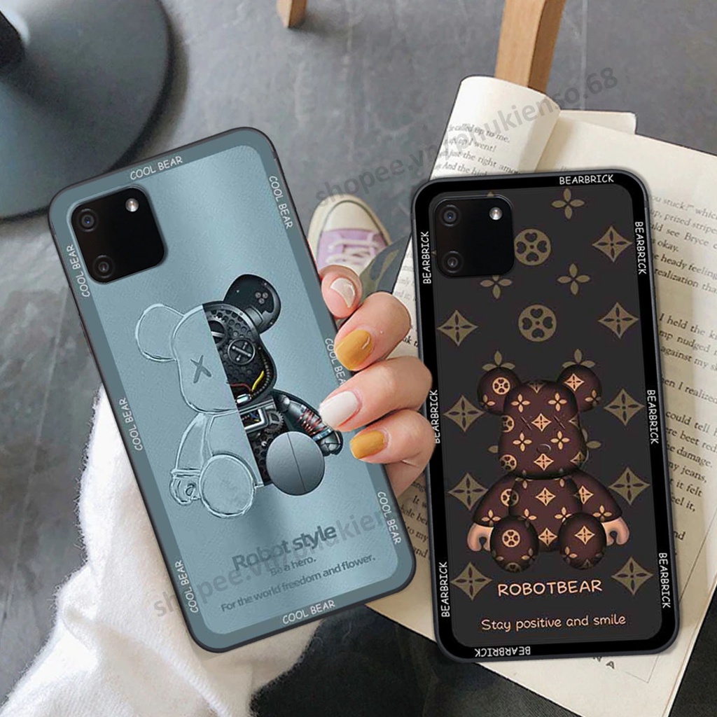 Ốp lưng điện thoại Realme C11 in hình gấu bear, kaws, doremon thời trang, ốp lưng cao cấp chất lượng