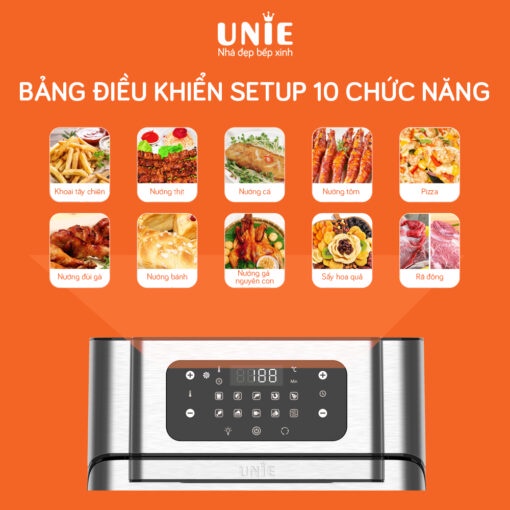 Nồi chiên không dầu UNIE - UE1000 (10 Lít) - Hàng chính hãng