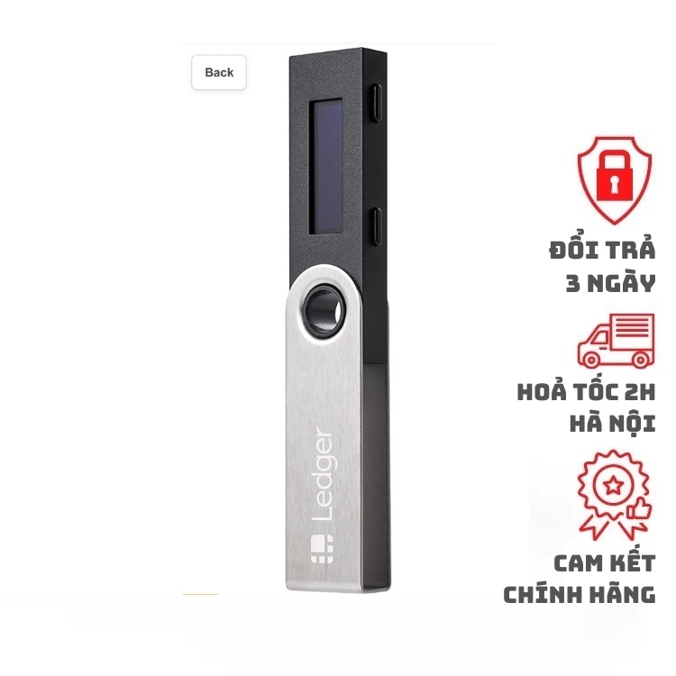 Ledger Nano S chính hãng - Ví lạnh trữ crypto bitcoin an toàn