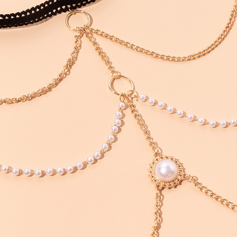 Chuỗi Dây Đeo Đùi Dạng Xích Tua Rua Quyến Rũ Cho Nữ