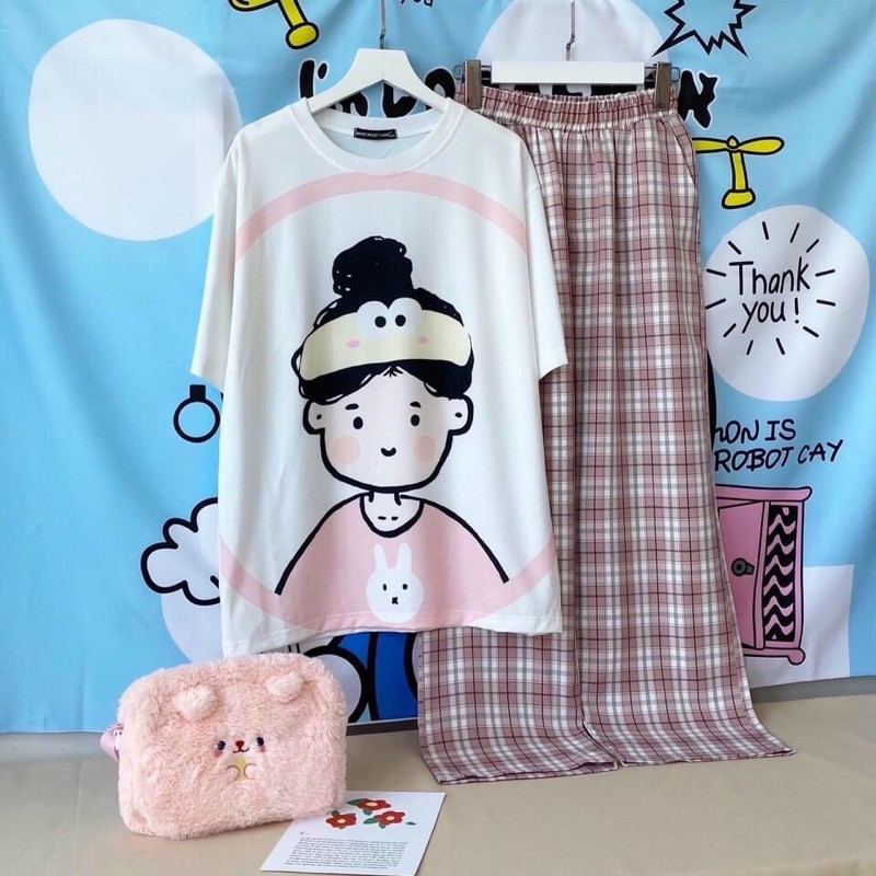 [HÀNG BÁN SHOP] Quần Caro Ống Rộng Culottes, Quần kẻ sọc caro ống rộng tôn dáng thời thượng. | BigBuy360 - bigbuy360.vn