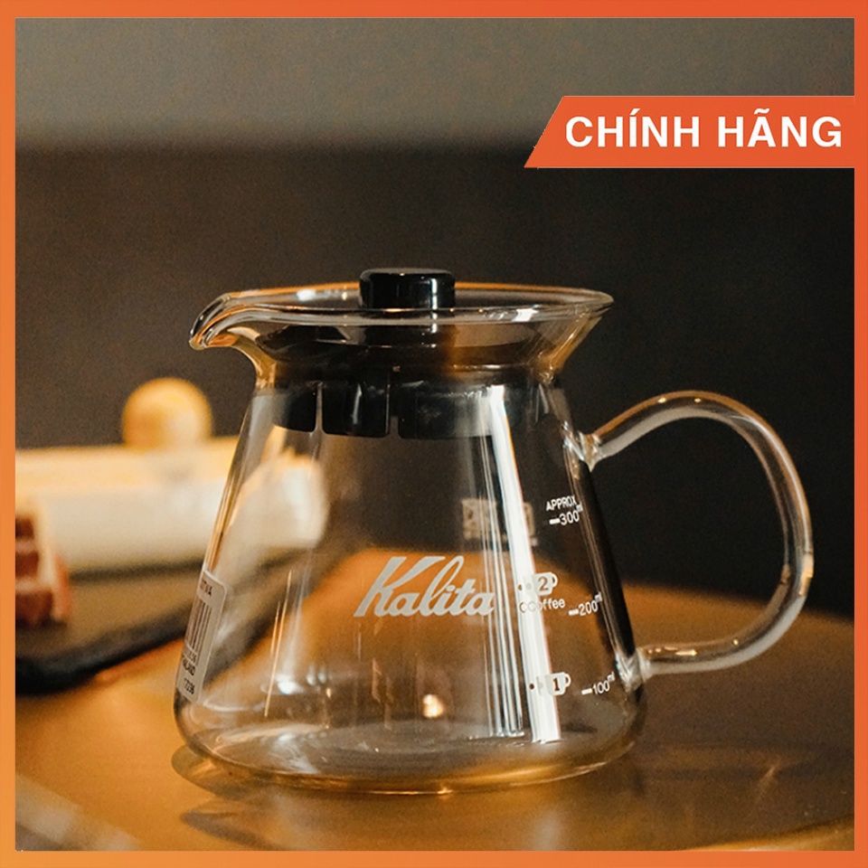 Bình server Kalita đựng cà phê thủy tinh