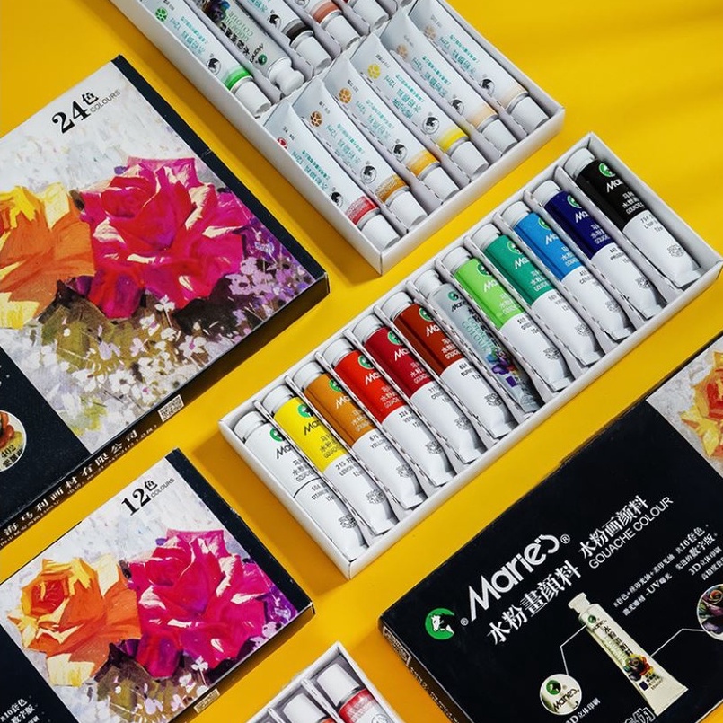 Màu Gouache Marie's 12ml THEATTSHOP