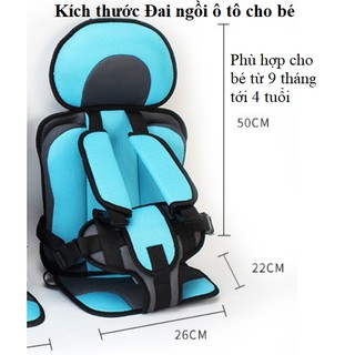 Đai ghế ngồi ô tô an toàn cho bé