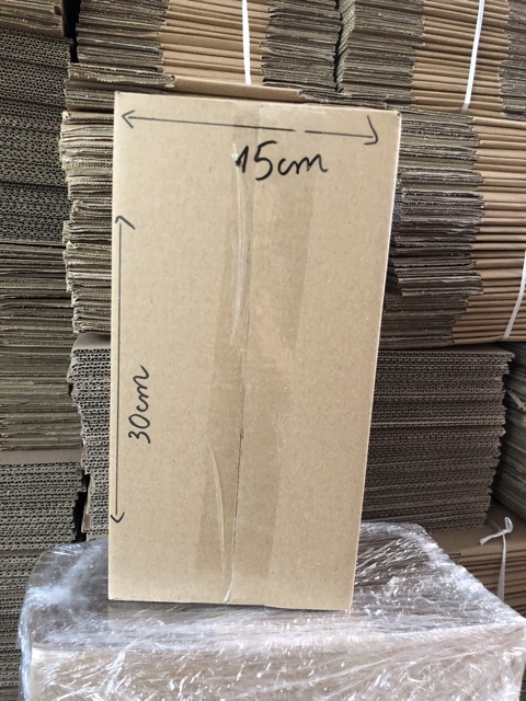 30x15x10 hộp carton đóng hàng giá rẻ