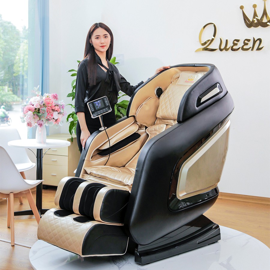Ghế Massage QueenCrown QC CX5 - Hệ thống robot massage được điều khiển bằng công nghệ trí tuệ nhân tạo AI