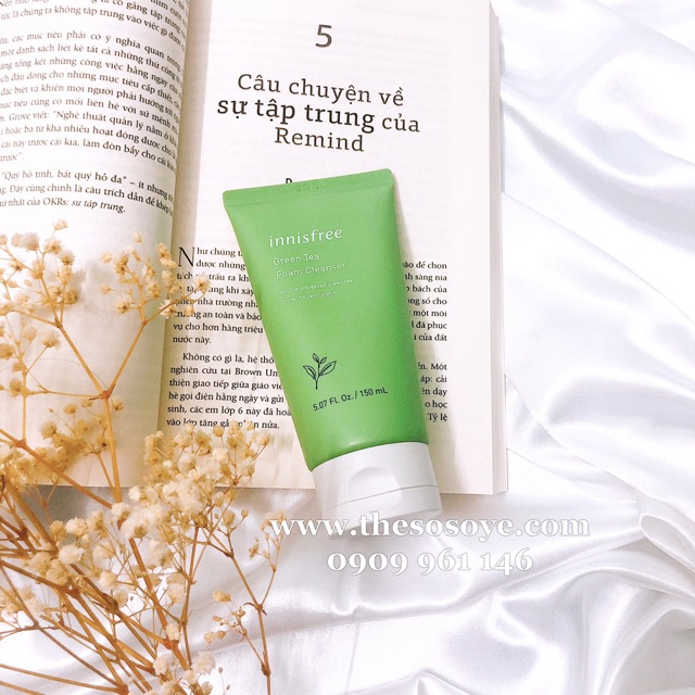 [Date 2024] Sữa Rửa Mặt Trà Xanh Mẫu Mới Innisfree Green Tea Foam Cleanser 150 ml | BigBuy360 - bigbuy360.vn