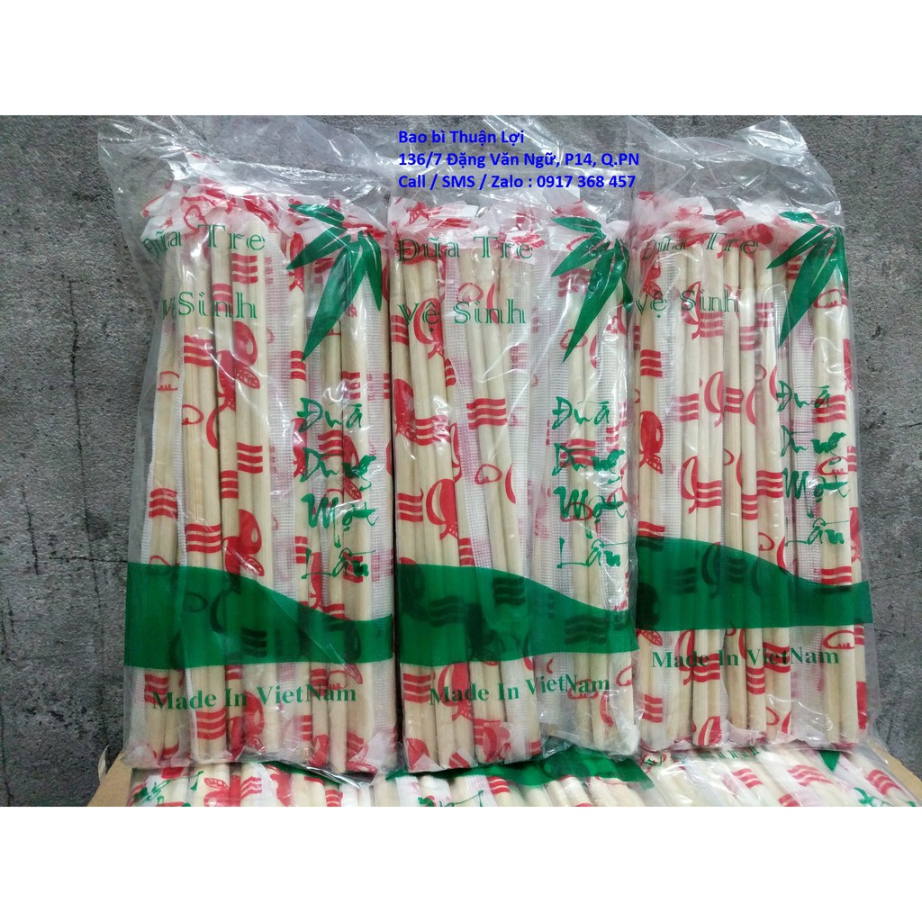 Đũa / Đũa dùng 1 lần / Đũa tre (1 bịch gồm 20 đôi)