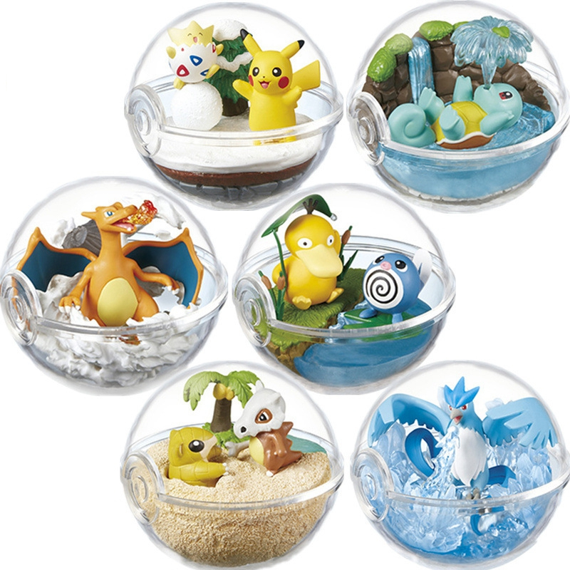Set 6 Quả Bóng Pokemon Đồ Chơi Cho Bé