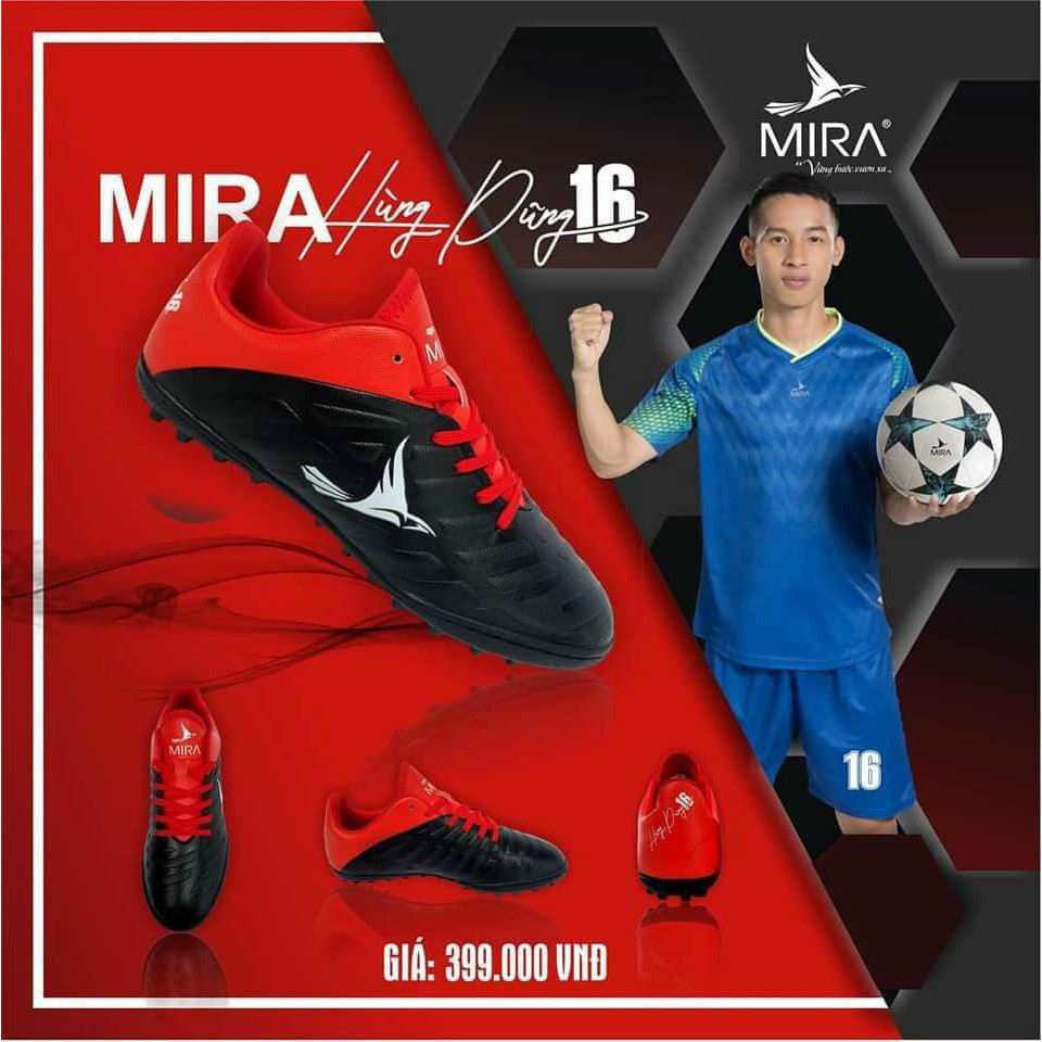Giày Bóng Đá Cao Cấp MIRA Hùng Dũng