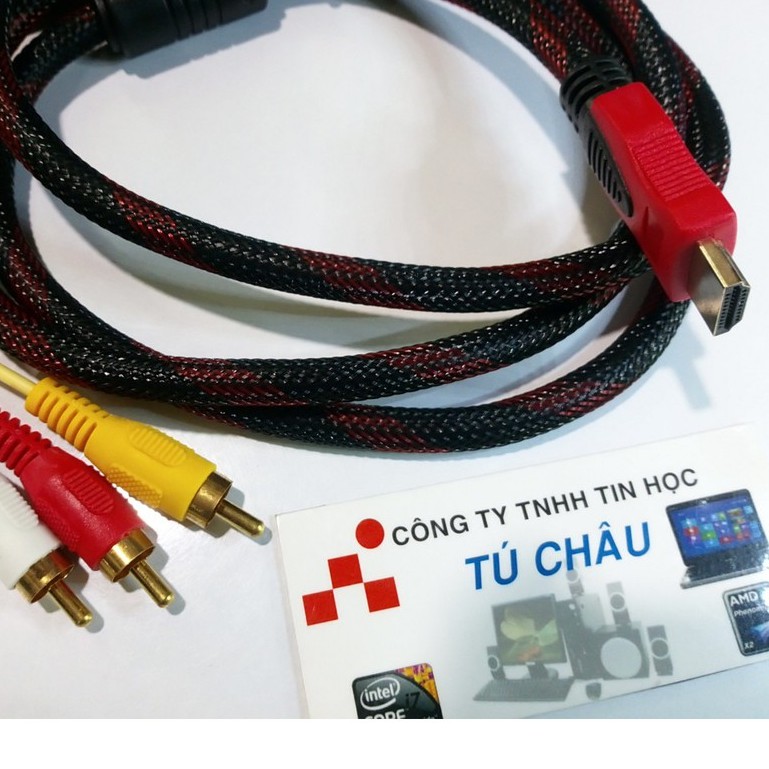 Cáp HDMI ra 3 AV
