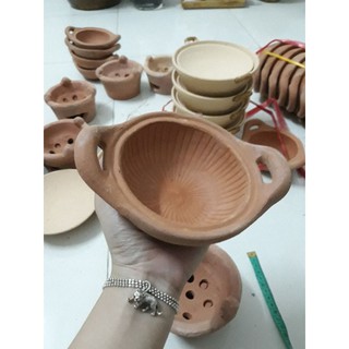 Nồi đất kho quẹt 12cm không nắp
