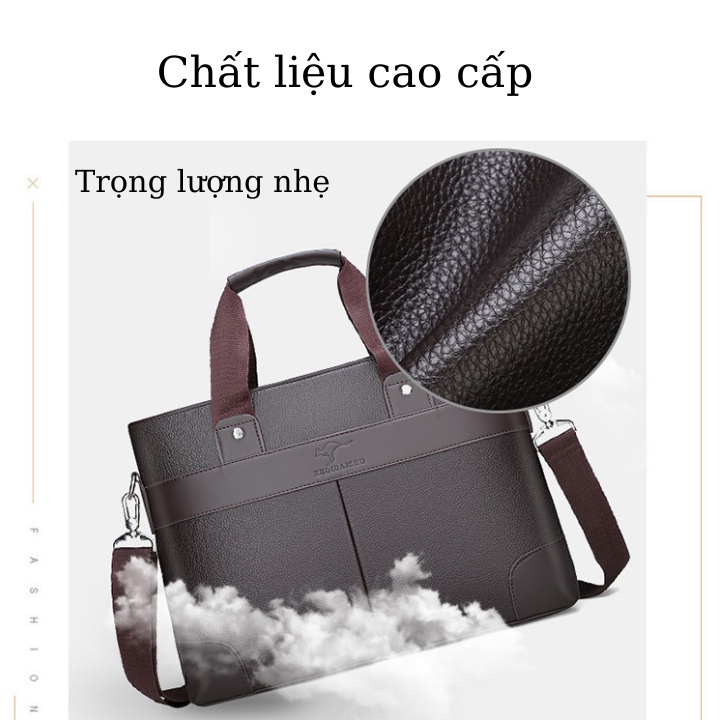 Cặp Da Nam Công Sở, Túi Xách Văn Phòng Cặp Đựng Chất Liệu Da Cao Cấp