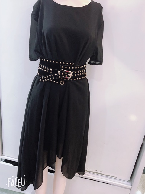 Đầm voan maxi combo
