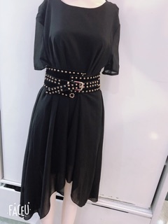 Đầm voan maxi combo