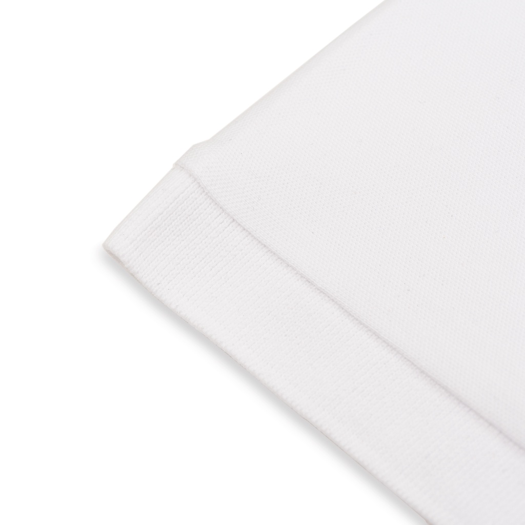 Áo Polo nam cao cấp 100% cotton PERFECTMEN vải cá sấu màu trắng co giãn 4 chiều thoáng mát xuất xịn sang trọng | BigBuy360 - bigbuy360.vn