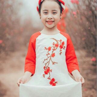 Rập áo dài cho bé trọn bộ 8 rập đủ size