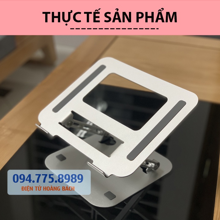 #LS515 - Giá đỡ laptop tablet bằng nhôm ErgoTek E515 - 11 - 17.3 Inch - Đế tản nhiệt nâng Lapop / Máy Tính Bảng