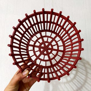 Set 10 Chậu giả gỗ có nan phụ phi 25 - hàng loại 1 - cứng cáp , dày dặn , chống phai màu