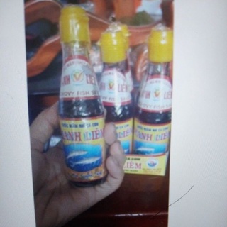 Nước mắm cá cơm cao cấp Thanh Liêm chai sành 50ml
