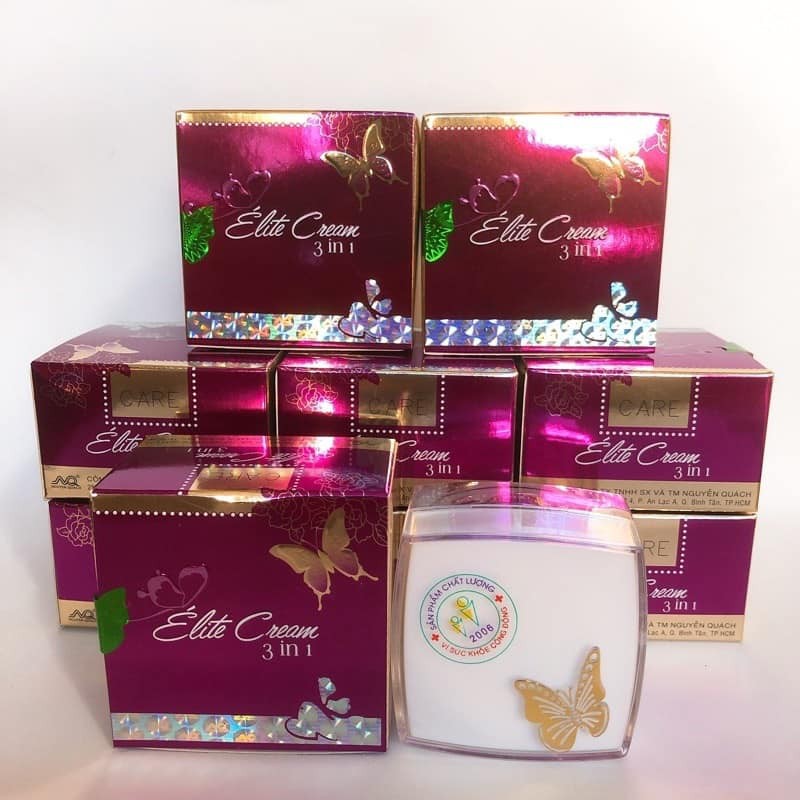 Kem Con Bướm Nguyễn Quách - Elite Treatment Cream 3 In 1