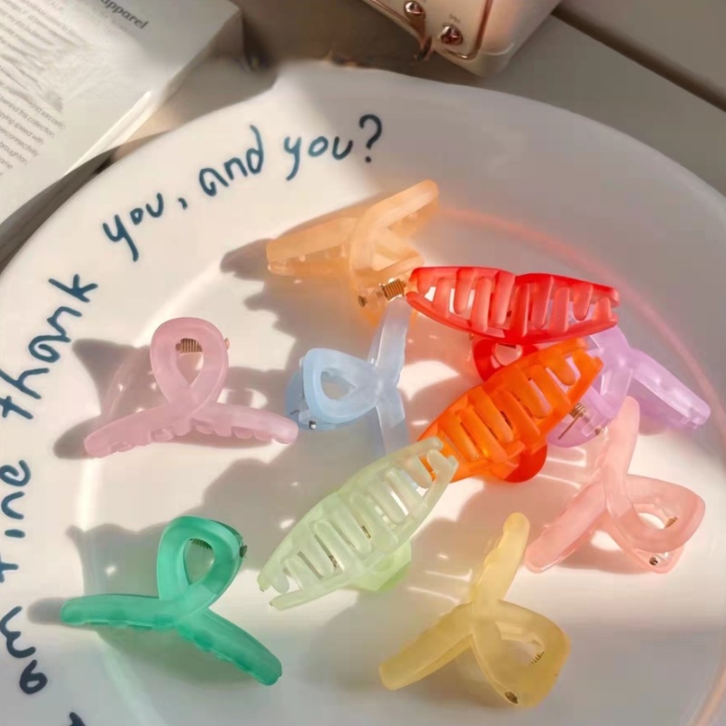 Kẹp Tóc Hình Cá Mập Màu Kẹo Ngọt Phong Cách Hàn Quốc Dễ Thương Cho Bé Gái