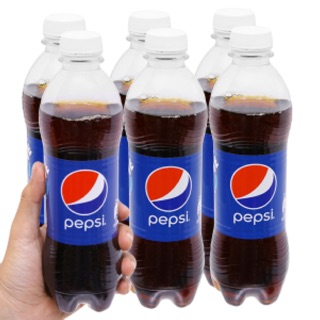6 chai nước ngọt Pepsi Cola 390ml 22/12/2022