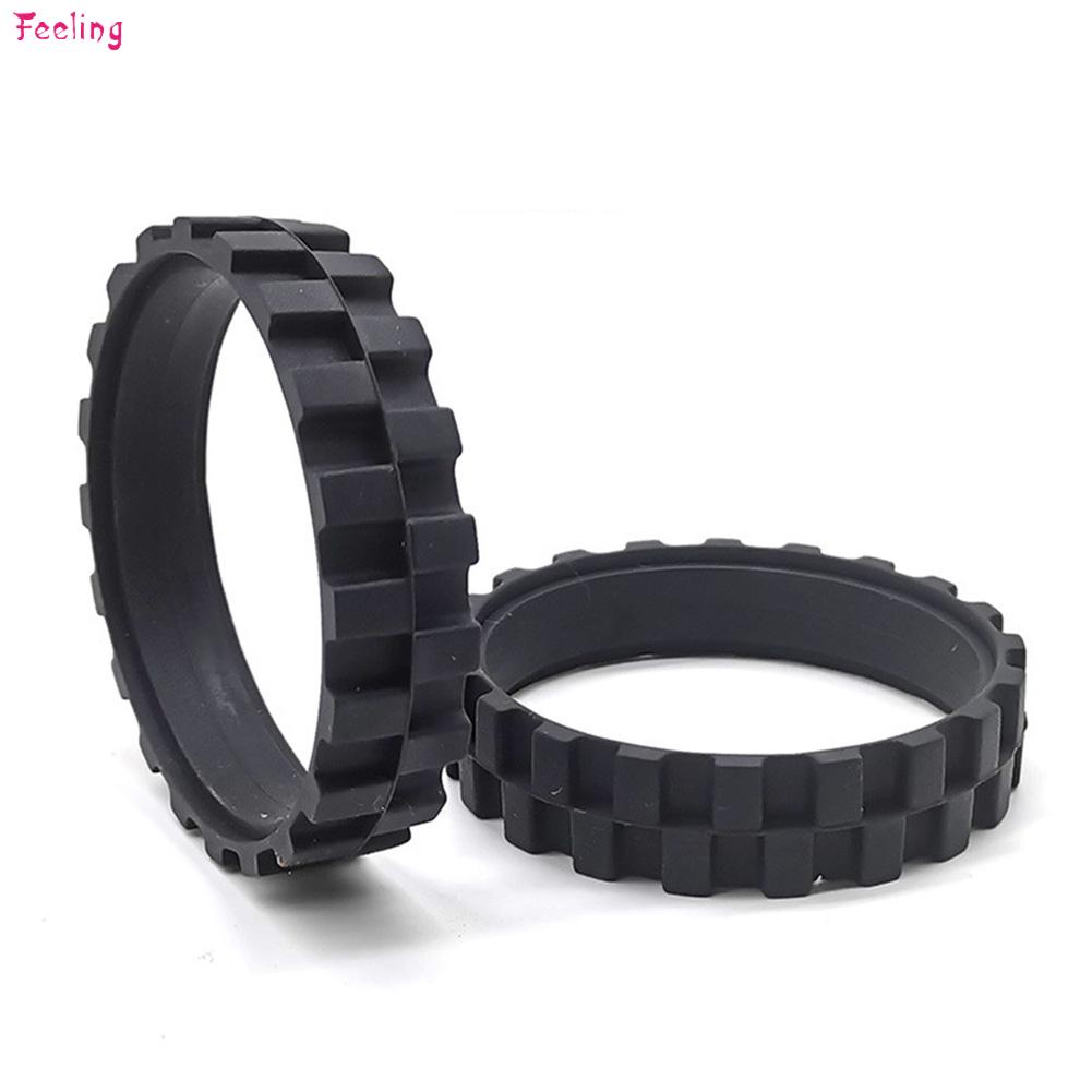 Set 4 lốp bánh xe thay thế cho robot hút bụi Roborock s5 s50 s51 chất lượng