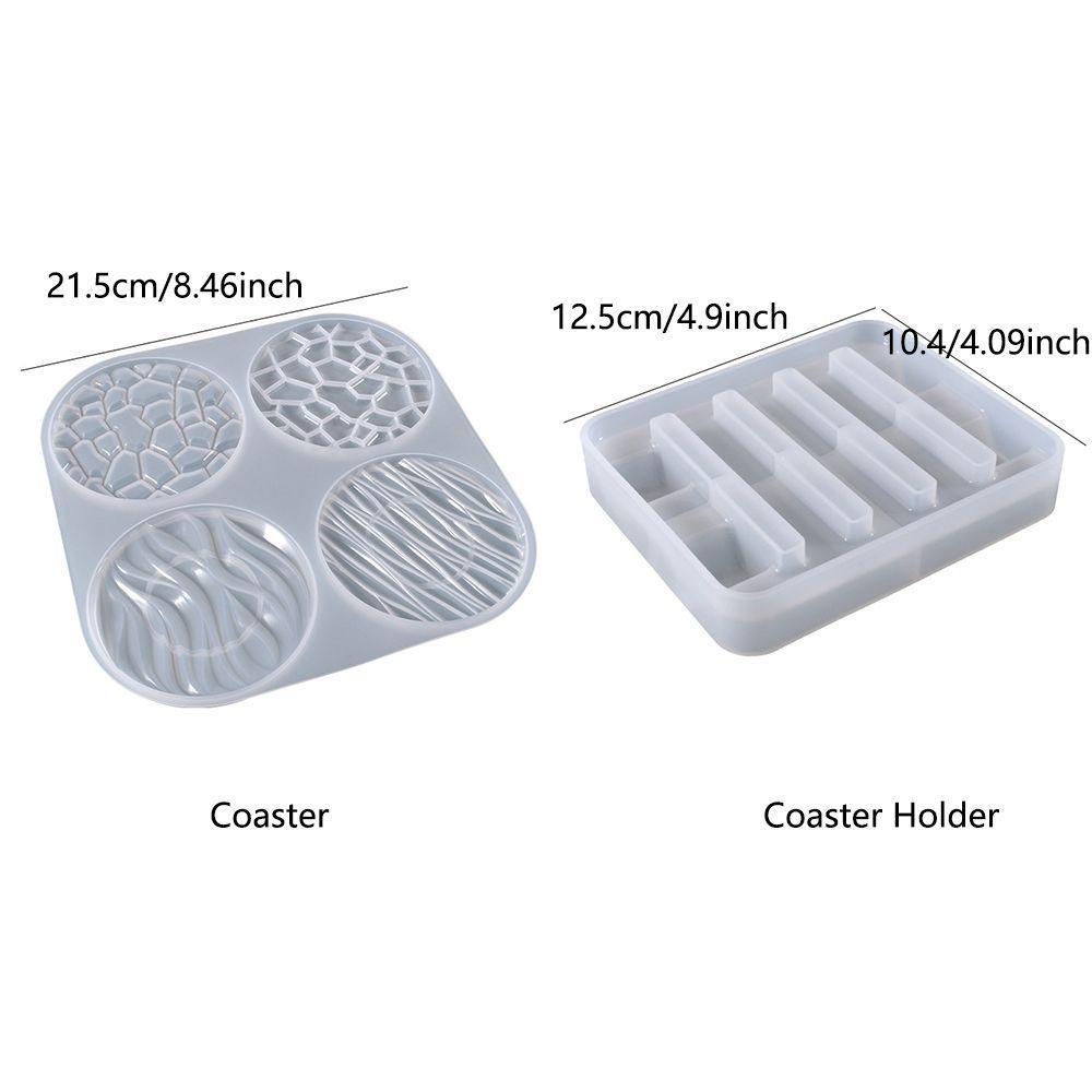 LANSEL Khuôn Silicone Làm Giá Đỡ Epoxy Resin DIY Chống Bỏng Tiện Lợi