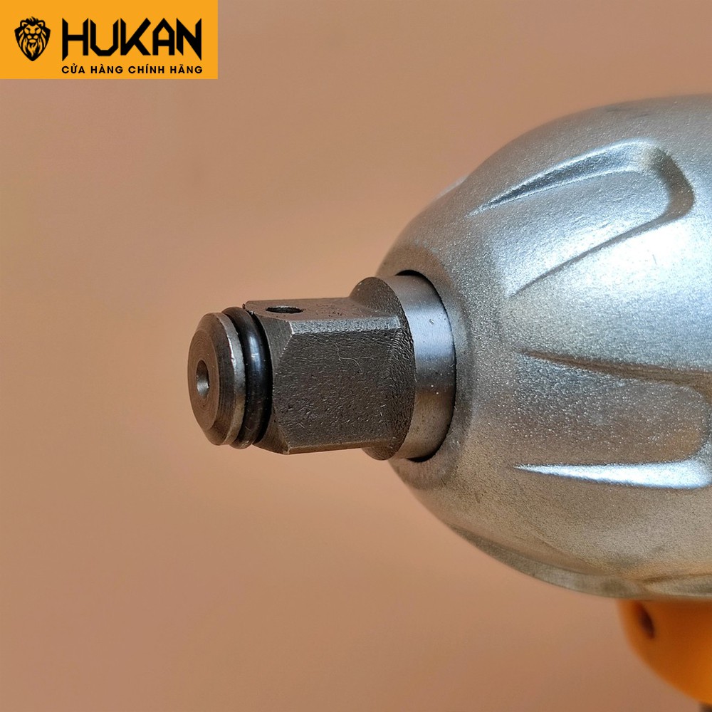 Máy siết bulong HUKAN X6 Pro động cơ nguyên khối lựu siết 380N.M  kèm bộ khẩu dài 10 cái