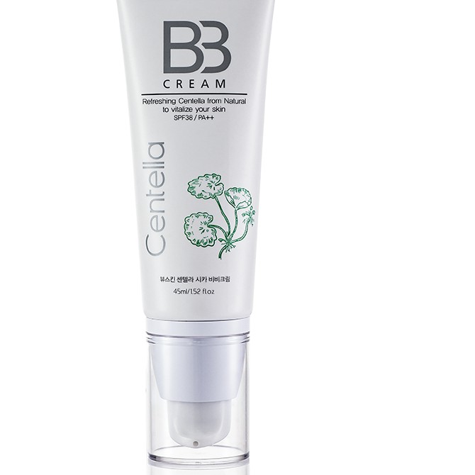 Kem nền dưỡng da BB CREAM Beauskin Cica Hàn quốc 45ml/ Hộp Và 1 mặt nạ Collagen Beauskin ISK 23ML/ gói