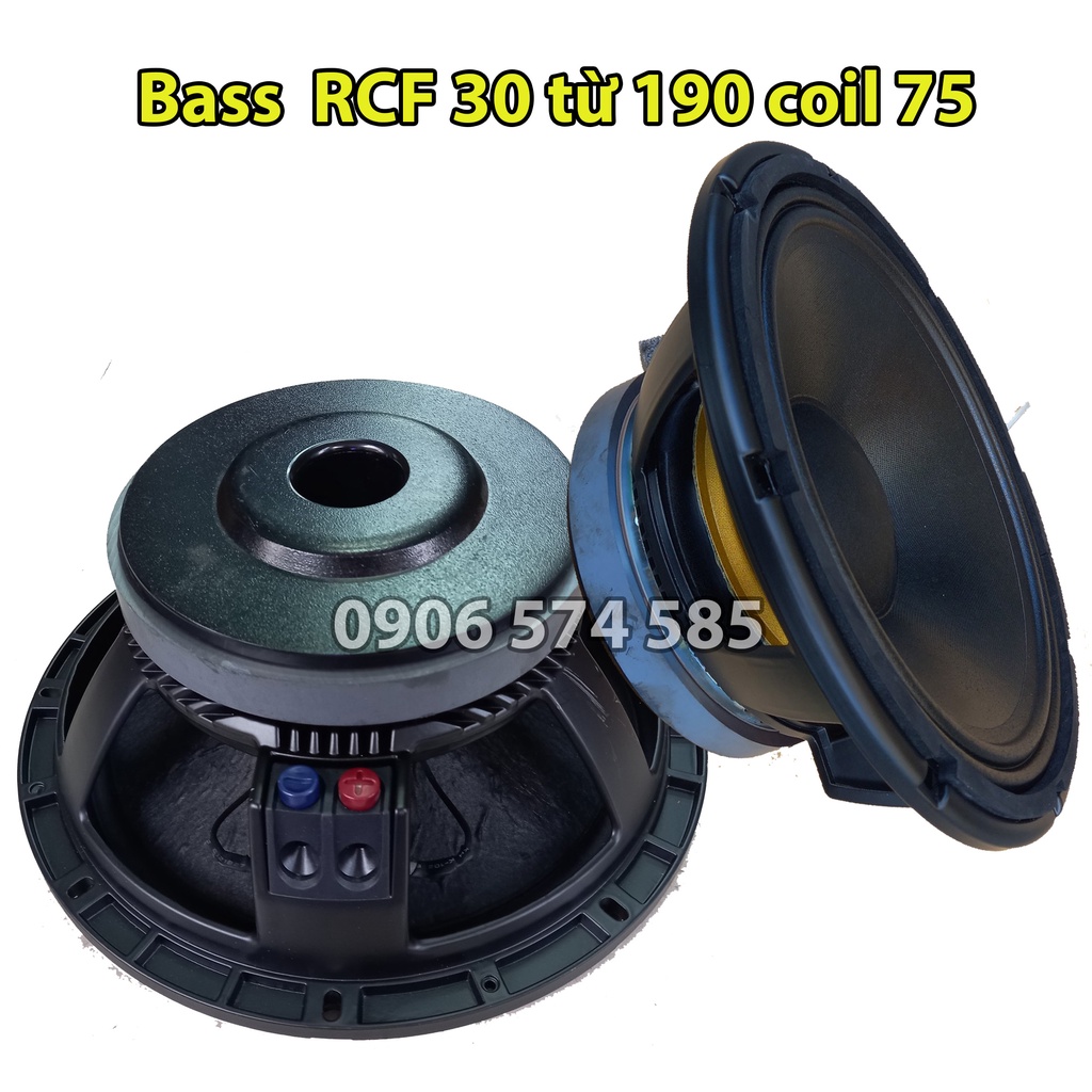 Loa bass RCF 3 tấc coil 75 từ 190 - bass 30 từ 190 coil 75 -  bass 12 inch RCF - giá một cái