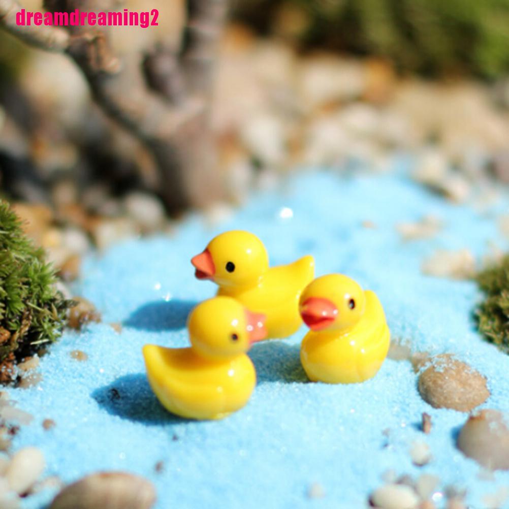 Bộ 10 Chú Vịt Vàng Mini Trang Trí Xinh Xắn