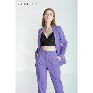 Áo blazer tím lilac Gunich