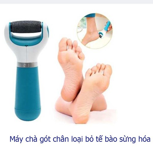 Máy mài gót chân USB (kèm đầu mài), Dụng cụ làm sạch da gót chân