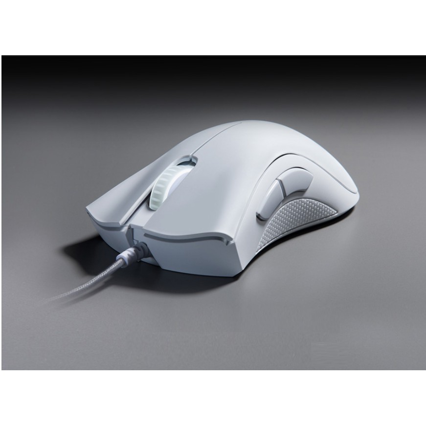 Chuột Chơi Game Có Dây - Razer DeathAdder Essential White Edition - Hàng Chính Hãng - Bảo Hành 24 Tháng