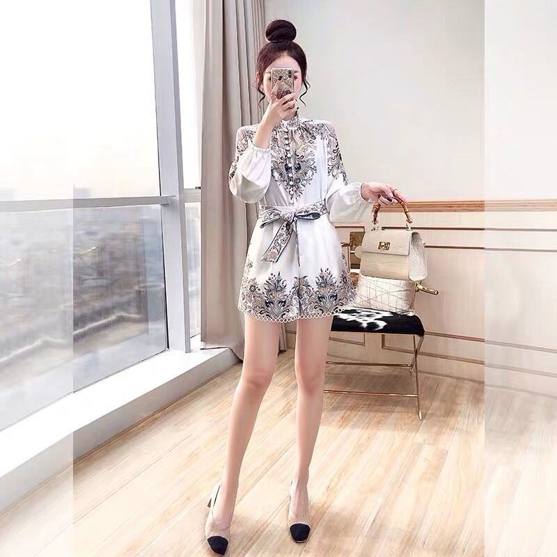 Set Đồ Ngắn Phong Cách Retro Thời Trang Cho Nữ